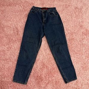 Vintage 90s high waisted mom jeans, marked size 12